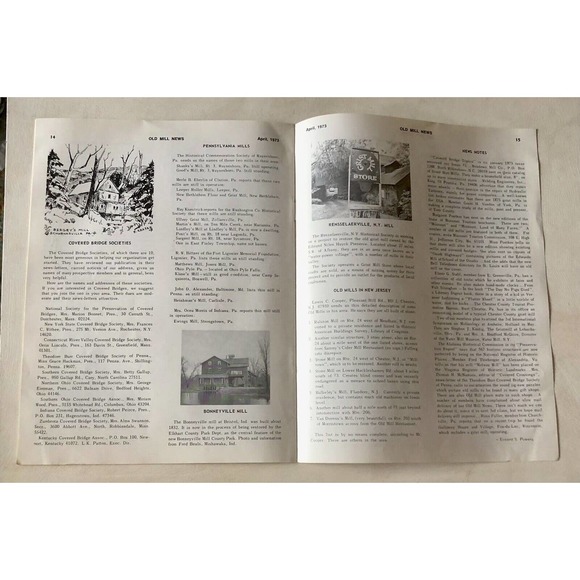 Vintage 1973 Old Mill News Fort Steele BC Kootenay History Preservation Magazine - Picture 5 of 6